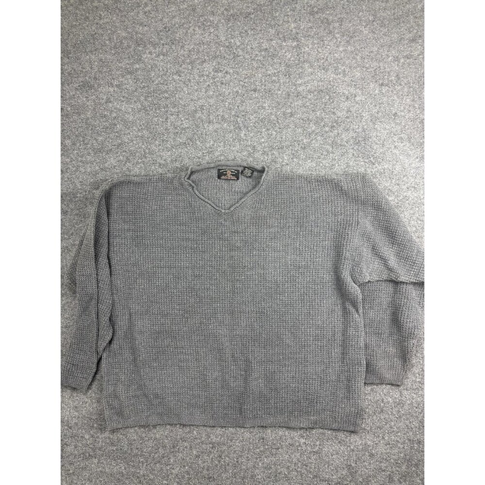 Vintage‎ American Eagle Outfitters Sweater Mens L V Neck Waffle Knit Pullover